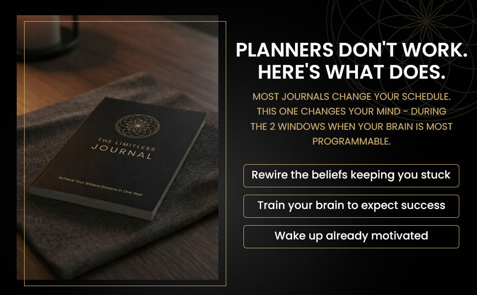 The Limitless Journal: Achieve Your Wildest Dreams In 365 Days