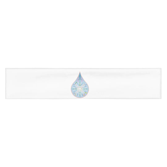 Eckasha God Seed Unisex Headband – White | Spiritual Purity & Comfort - SOURCE Clothing Co.