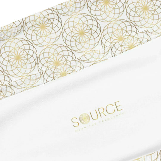Eternal Lotus of Life Bandeau Bikini White – Soak in Source Light - SOURCE Clothing Co.