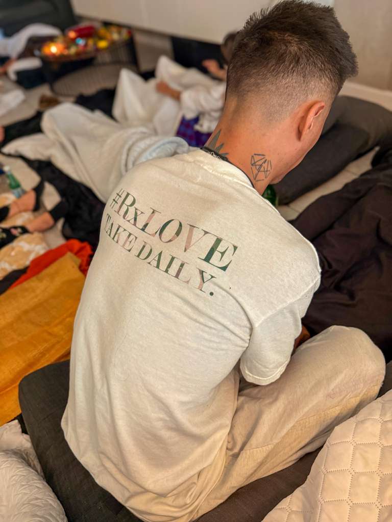 RxLOVE – The Daily Healing Tee | Unisex Garment-Dyed Cotton