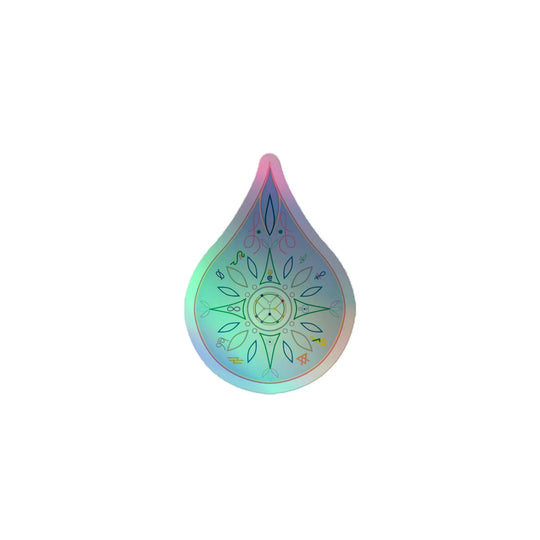 Eckasha God Seed Holographic Sticker - SOURCE Clothing Co.