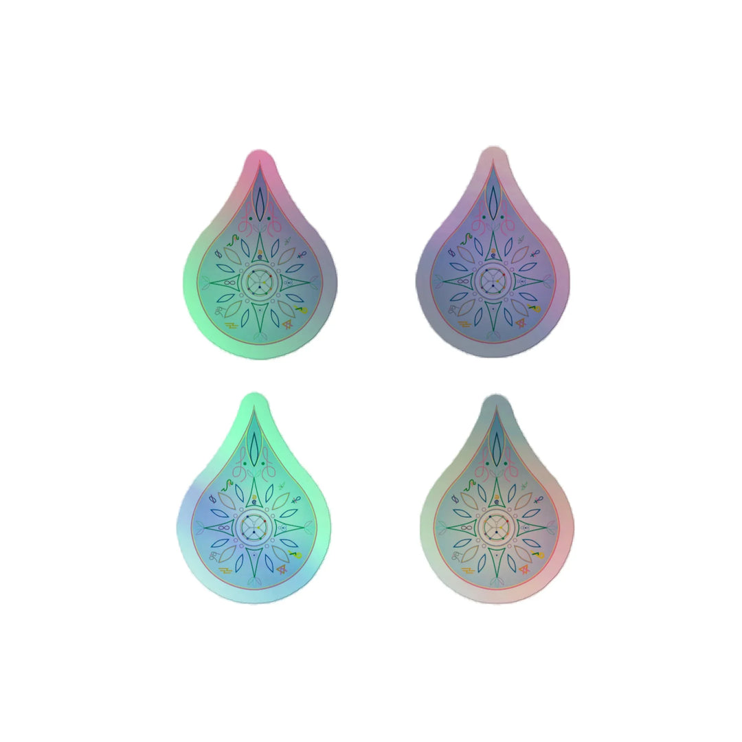 Eckasha God Seed Holographic Stickers - SOURCE Clothing Co.