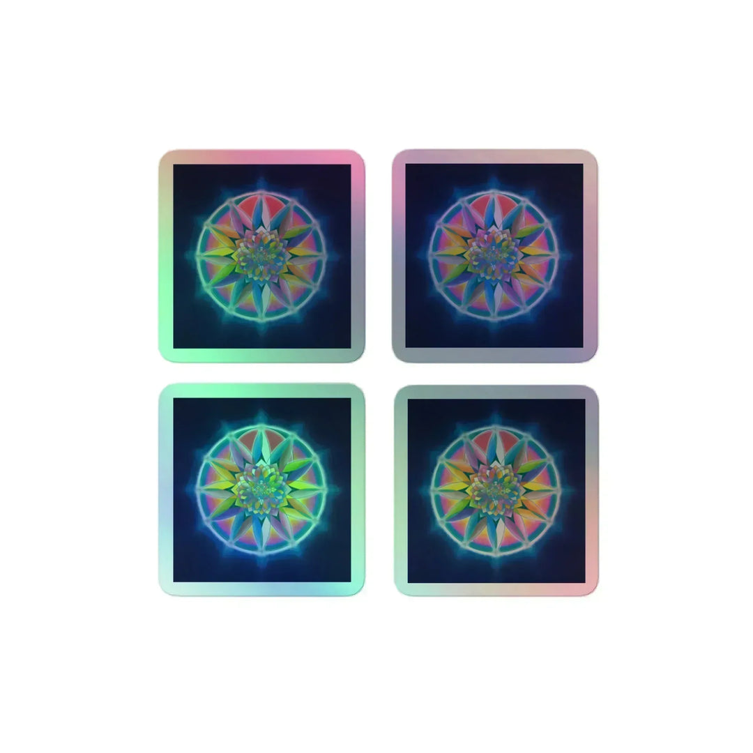 Allur E’ah Ra-sha-tan Feel-Good Code Holographic stickers - SOURCE Clothing Co.