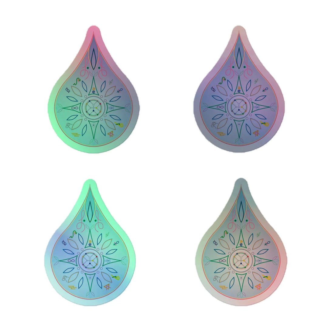 Eckasha God Seed Holographic Stickers - SOURCE Clothing Co.