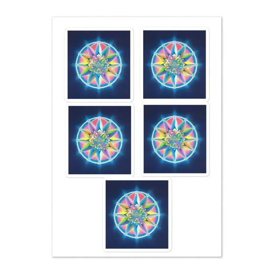 Allur E’ah Ra-sha-tan Feel-Good Code Sticker sheet - SOURCE Clothing Co.