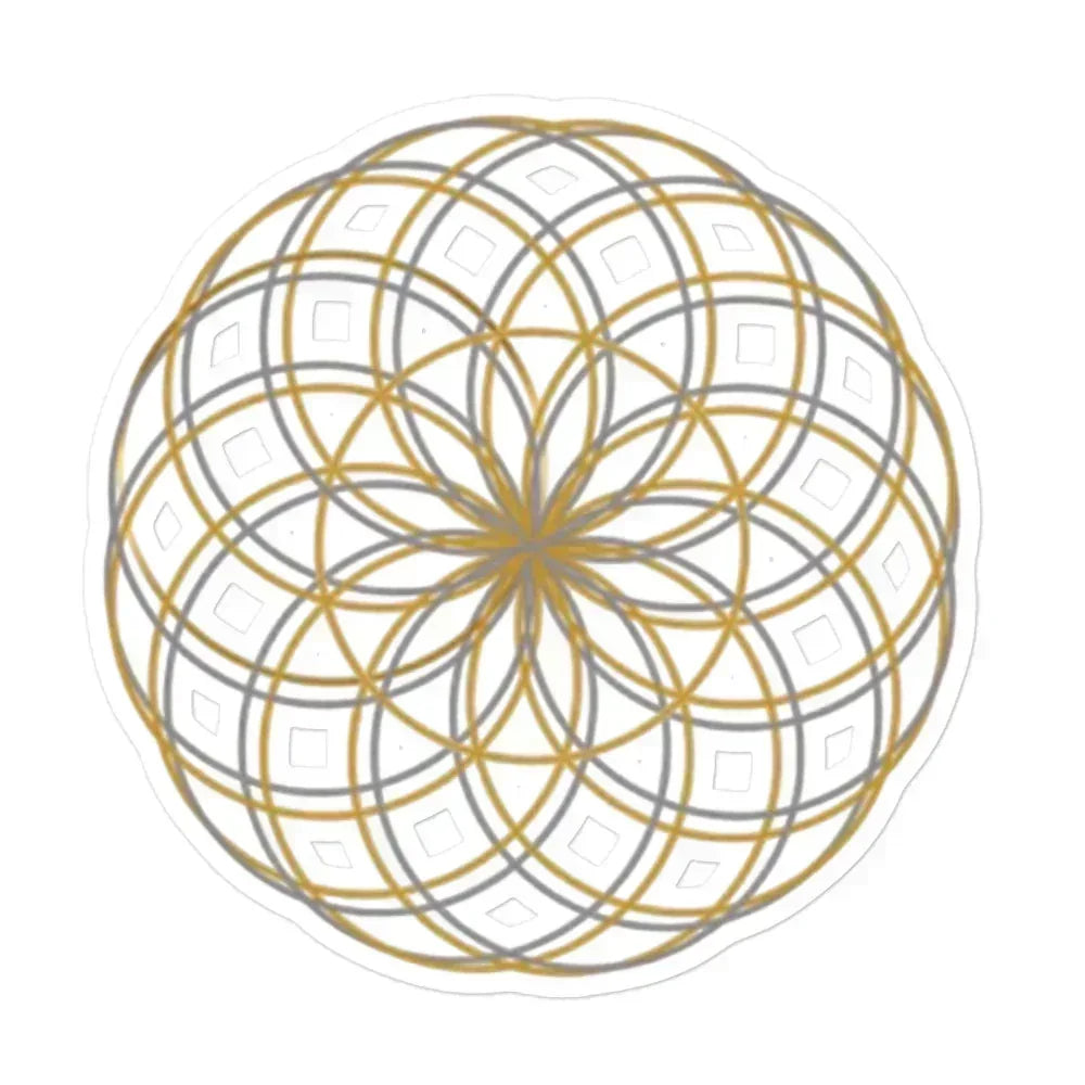 Eternal Lotus of Life Bubble-free Stickers - SOURCE Clothing Co.