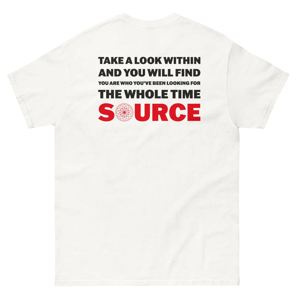 Congrats Your It: SOURCE Unisex T-Shirt White – Wear the Origin Within - SOURCE Clothing Co.