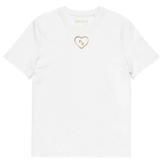 #RxLOVE Unisex Organic Cotton t-shirt - SOURCE Clothing Co.